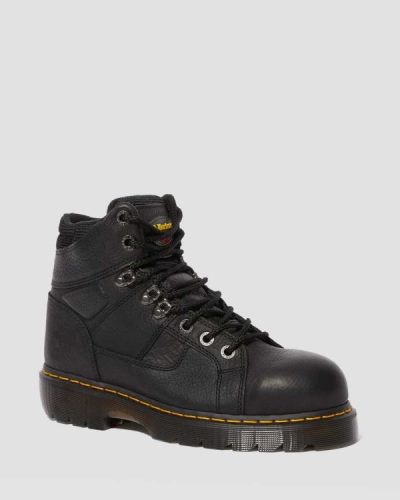 Botas De Seguridad Dr Martens Ironbridge Extra Wide Grizzly Cuero Para Hombre DR0136N